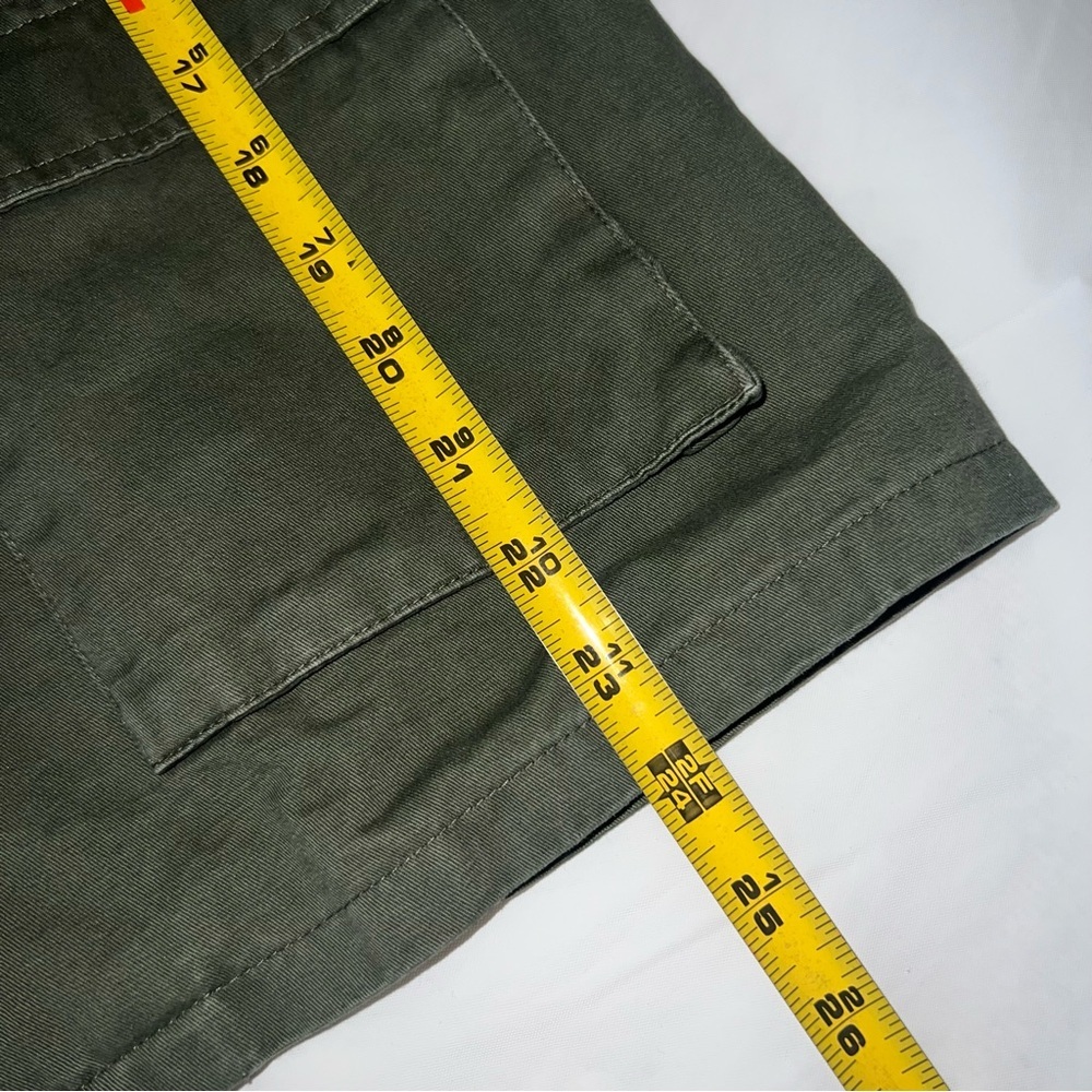 En Creme Womens Embroidery Military Jacket - Olive, Size M - Picture 10 of 12